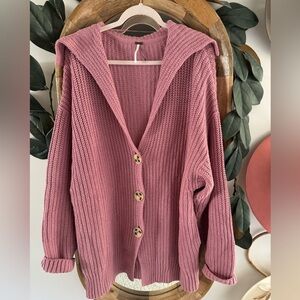 Free People Sweater Cardigan
